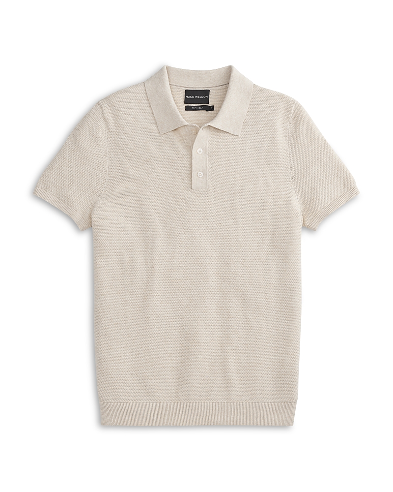 Mack Weldon Tech Linen Polo Shirt