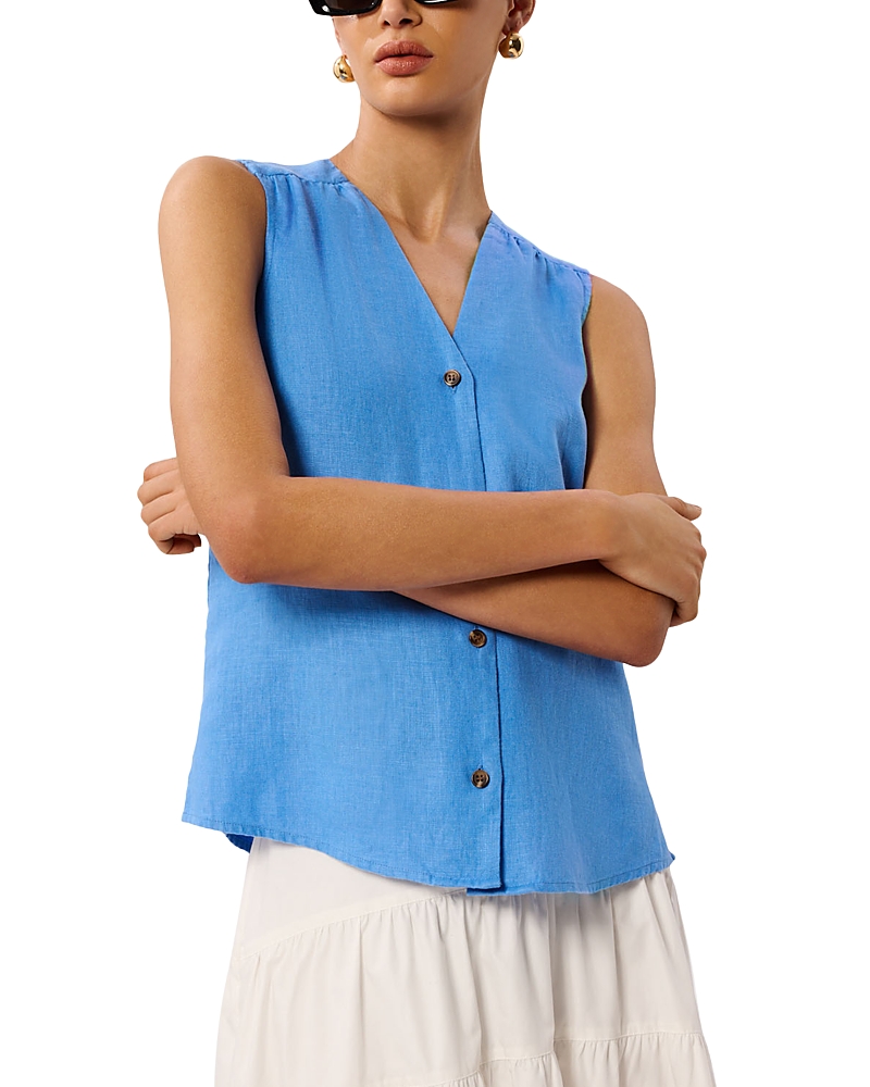Whistles Laura Linen Tank