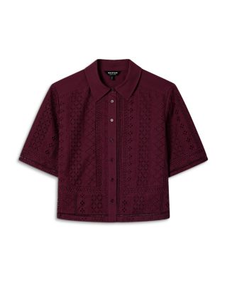 Broderie Cotton Shirt