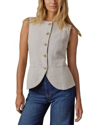 Sun Strider Linen Vest