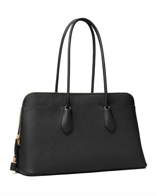 Lock Leather Satchel