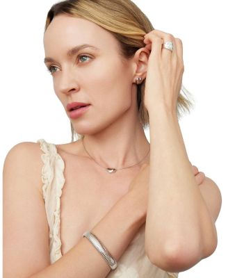 Sterling Silver Quilted Ring