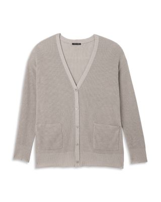 V-Neck Cardigan Sweater