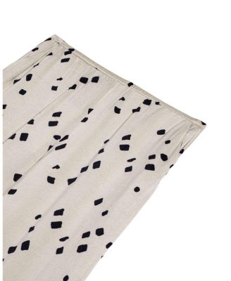  Printed Wide-Leg Pants