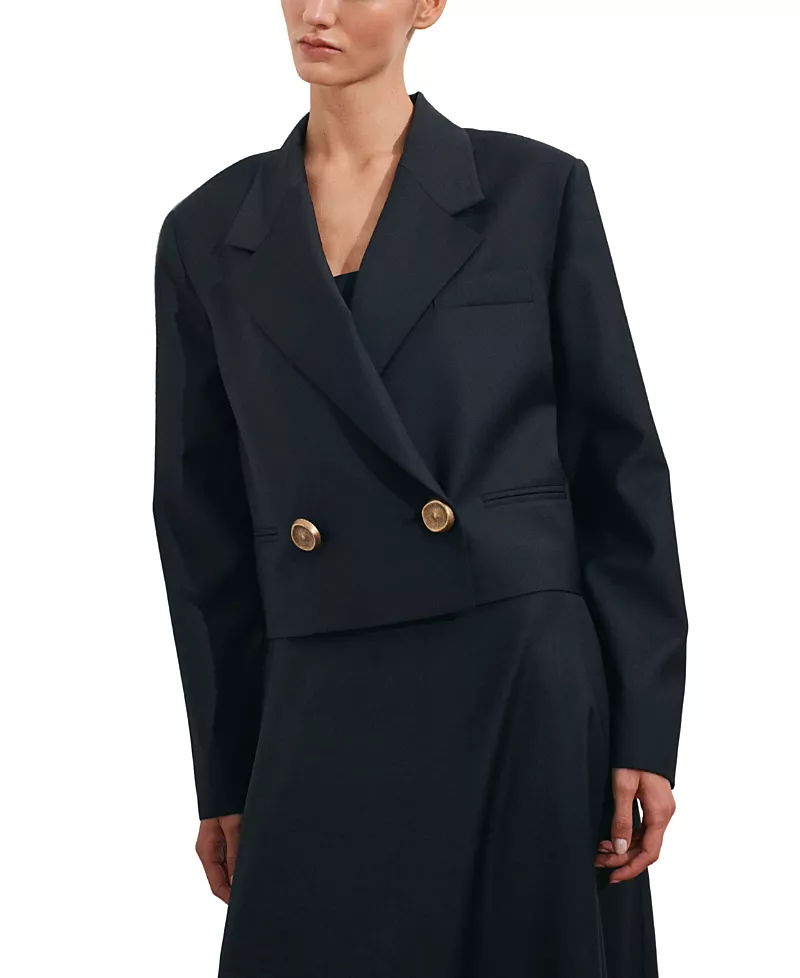 Acaria Studio Guru Crop Blazer