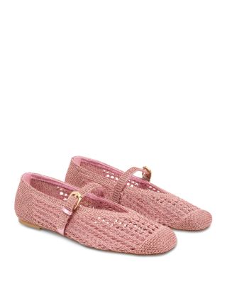 Women's Leora Mary Jane Crochet Flats
