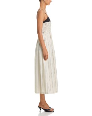 Primrose Stripe Midi Dress