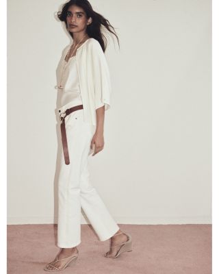  Goldie Mid Rise Kick Flare Jeans in Pashmina