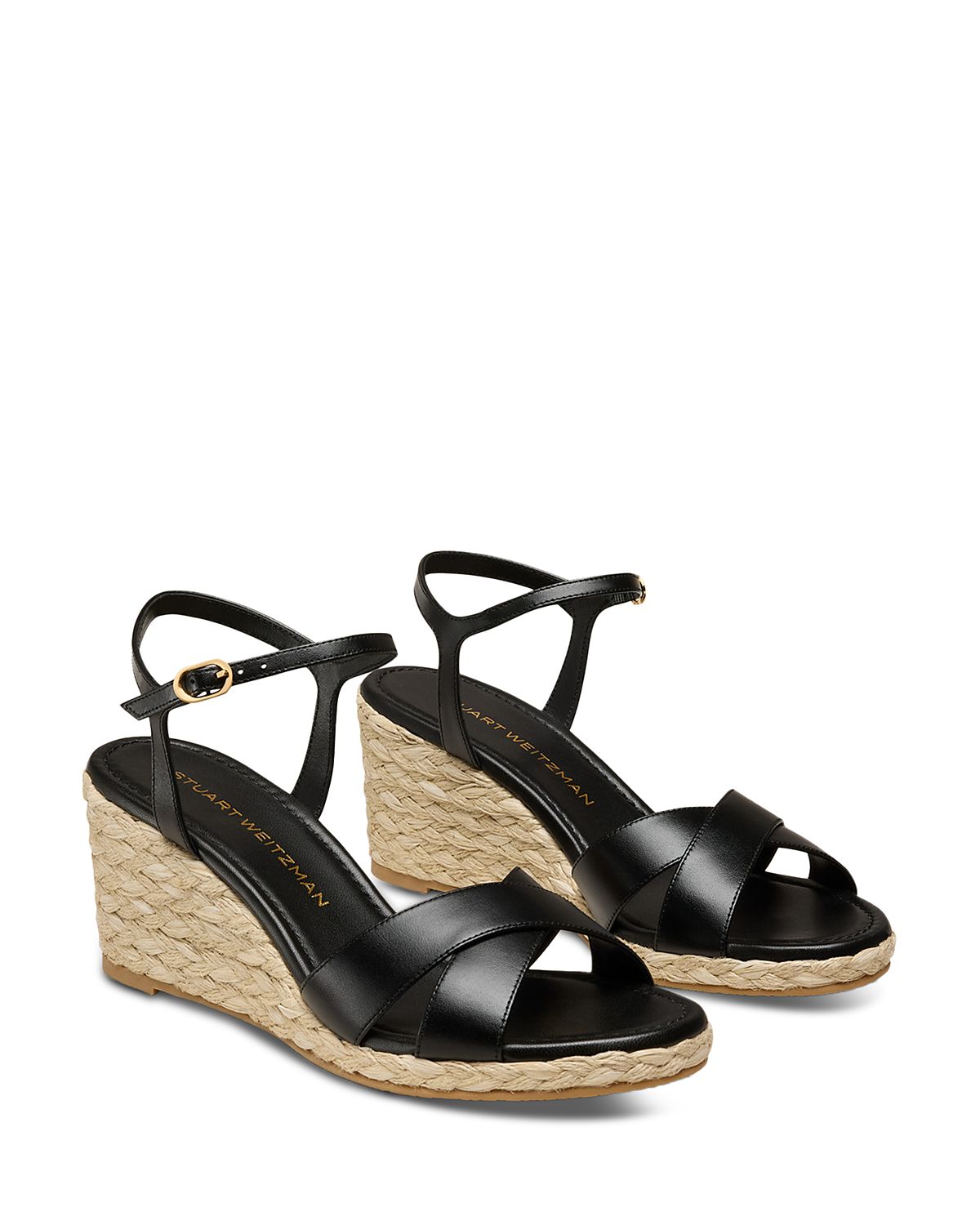 Stuart Weitzman Women's Dayna Espadrille Wedge Sandals