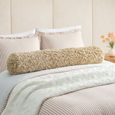 Shira Textured Sherpa Decorative Pillow, 48" x 8"