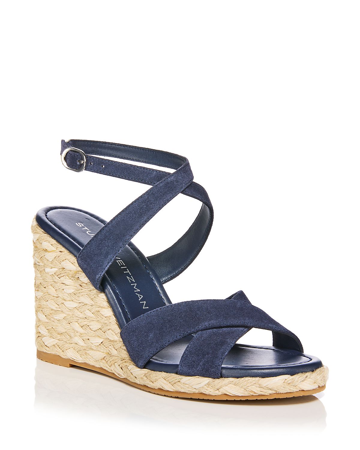 Stuart Weitzman Women's Alyssa Espadrille Wedge Sandals