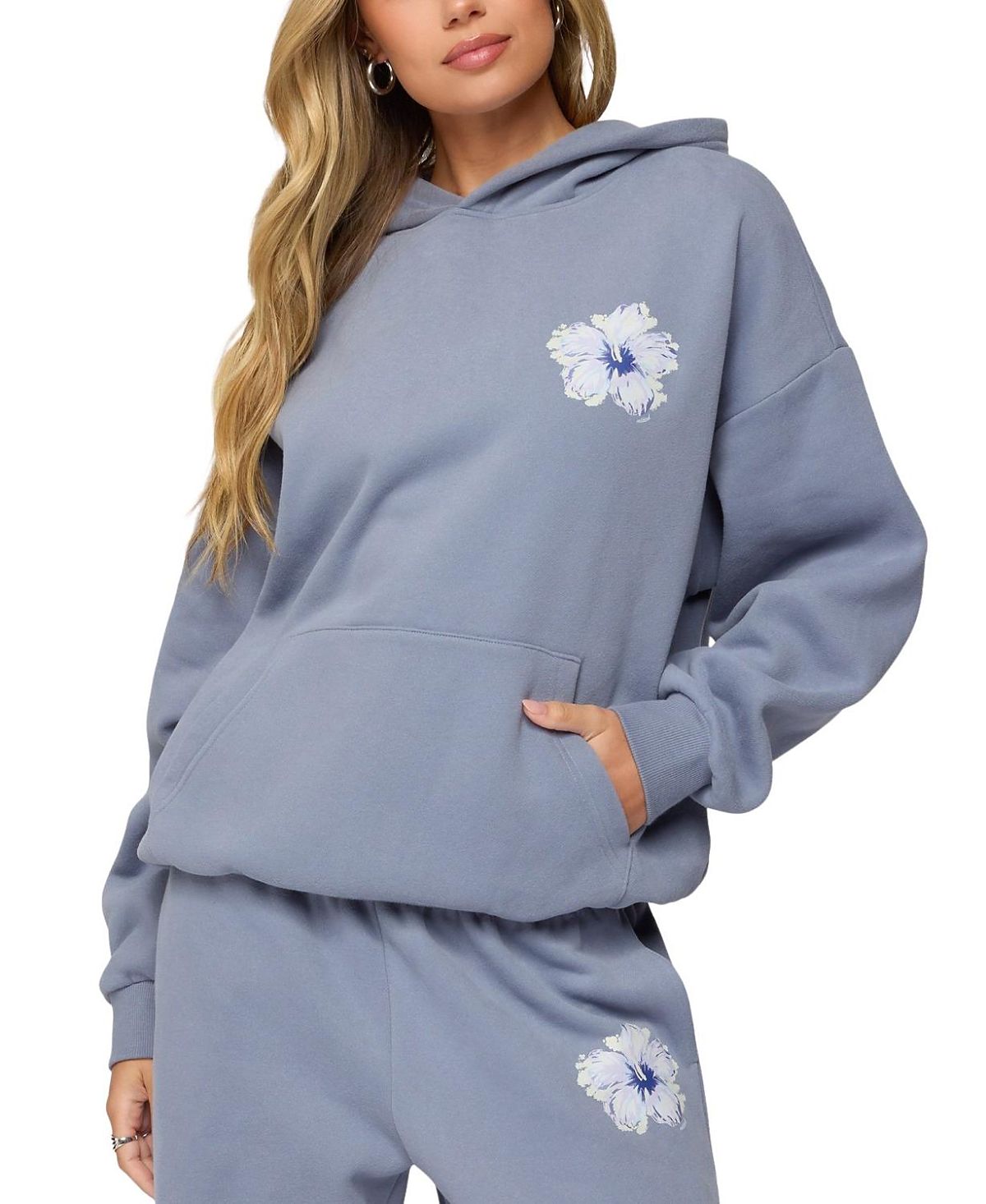 Edikted Tropical Bloom Hoodie