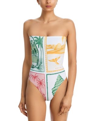 Brasil Vintage One Piece Swimsuit