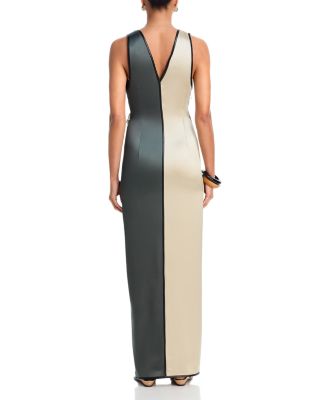 Perach Color Blocked Dress