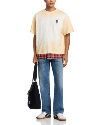 Flannel Hem Logo T-Shirt