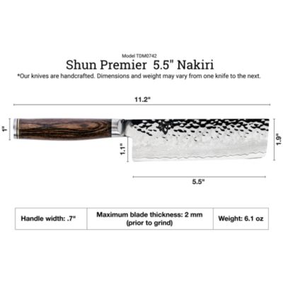 Shun Premier 5.5" Nakiri