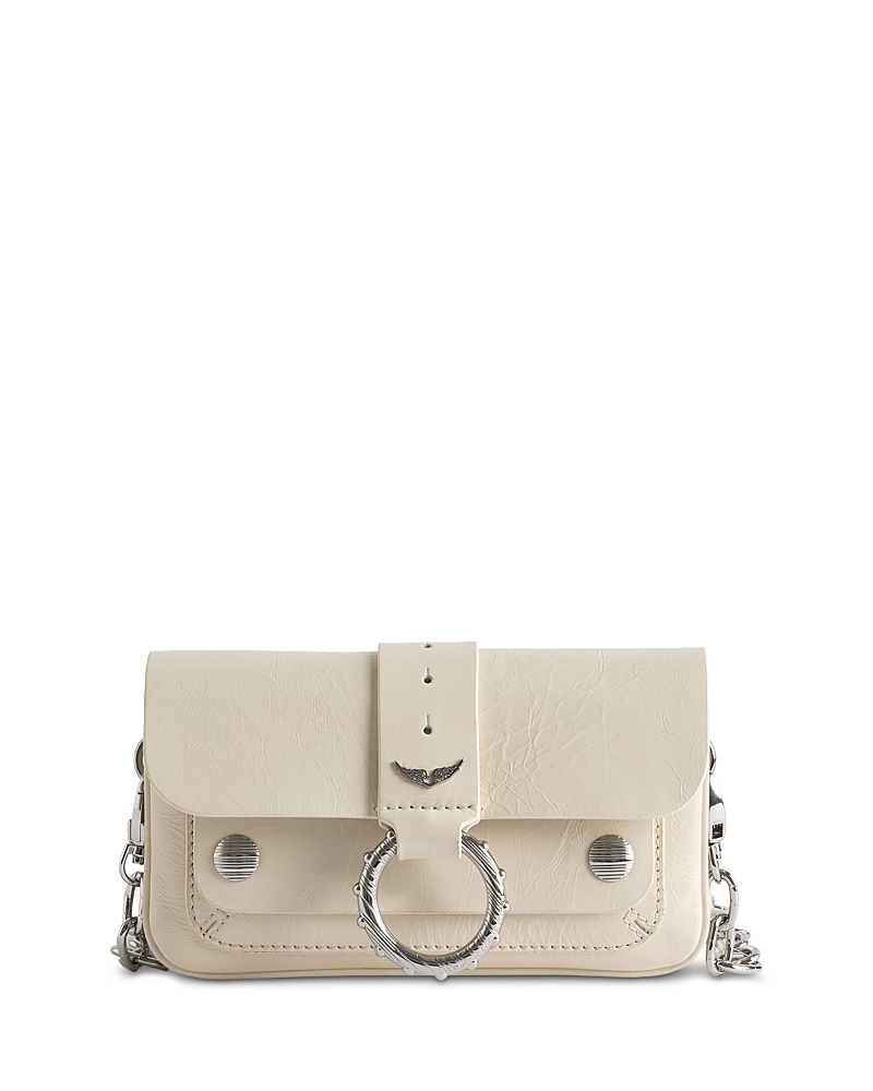 Zadig & Voltaire Kate Vintage Patent Leather Chain Wallet Bag
