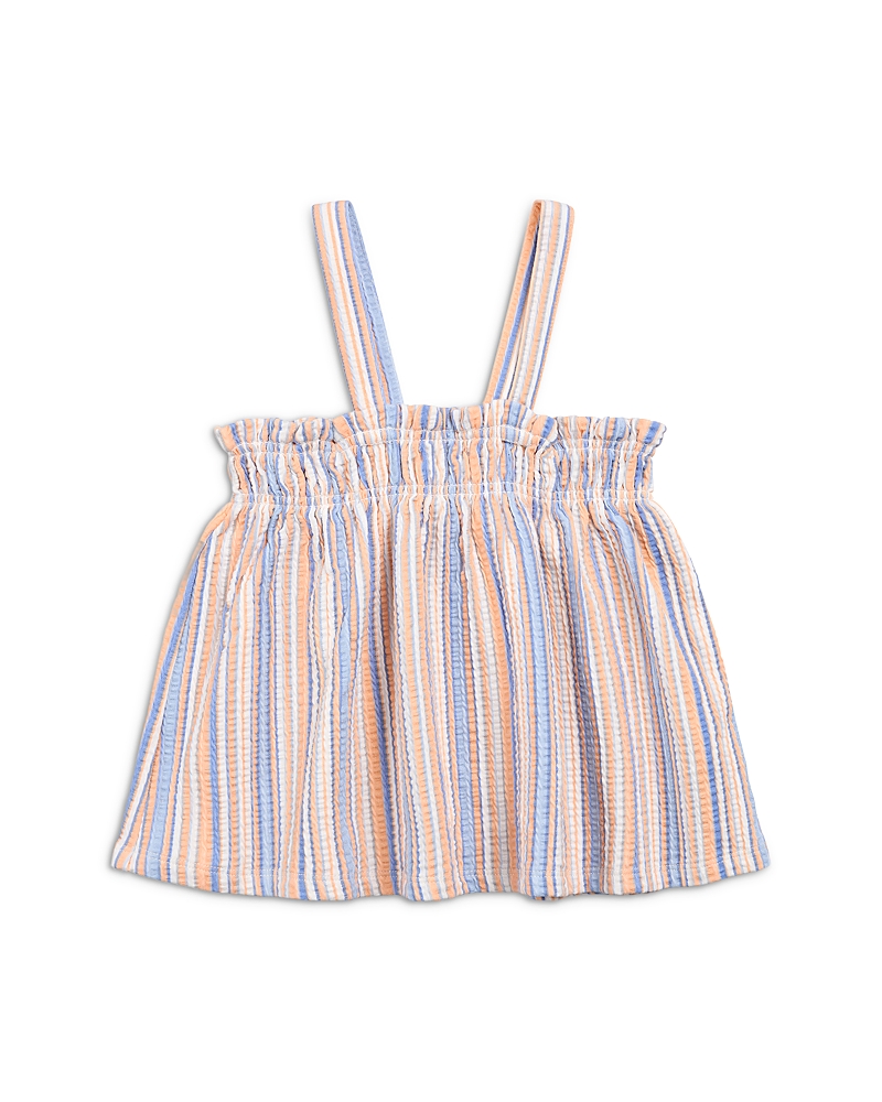 Miles The Label Girls' Striped Knit Tank Top - Little Kid, Big Kid
