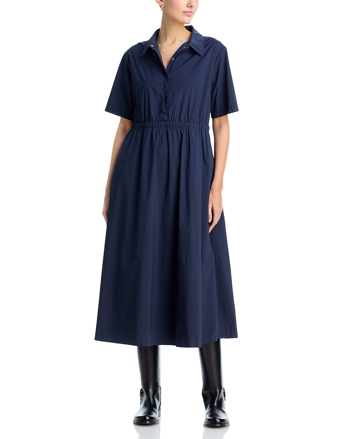 Herno Collared Midi Dress