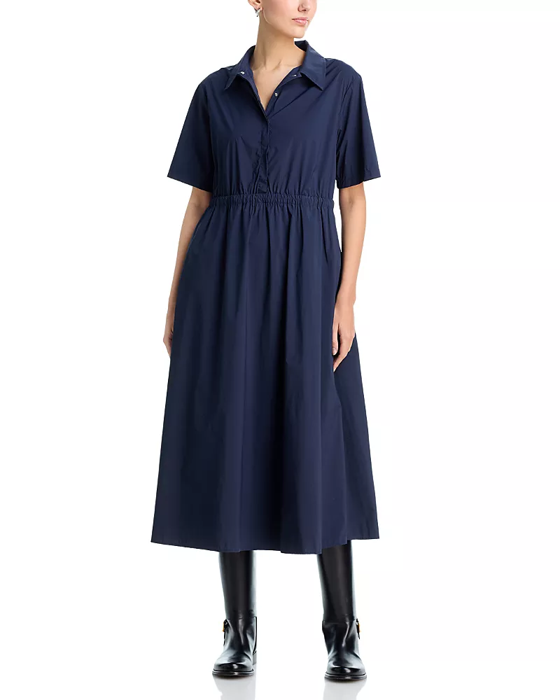Herno Collared Midi Dress