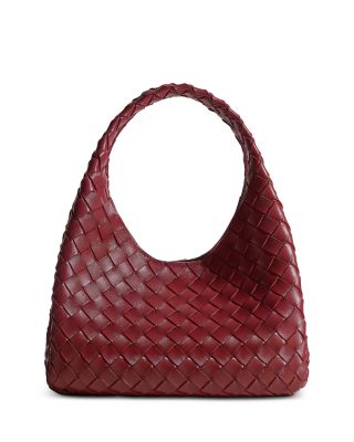 Campana Small Intrecciato Leather Shoulder Bag