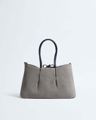 Pinacoteca Intrecciato Leather & Suede Reversible Tote