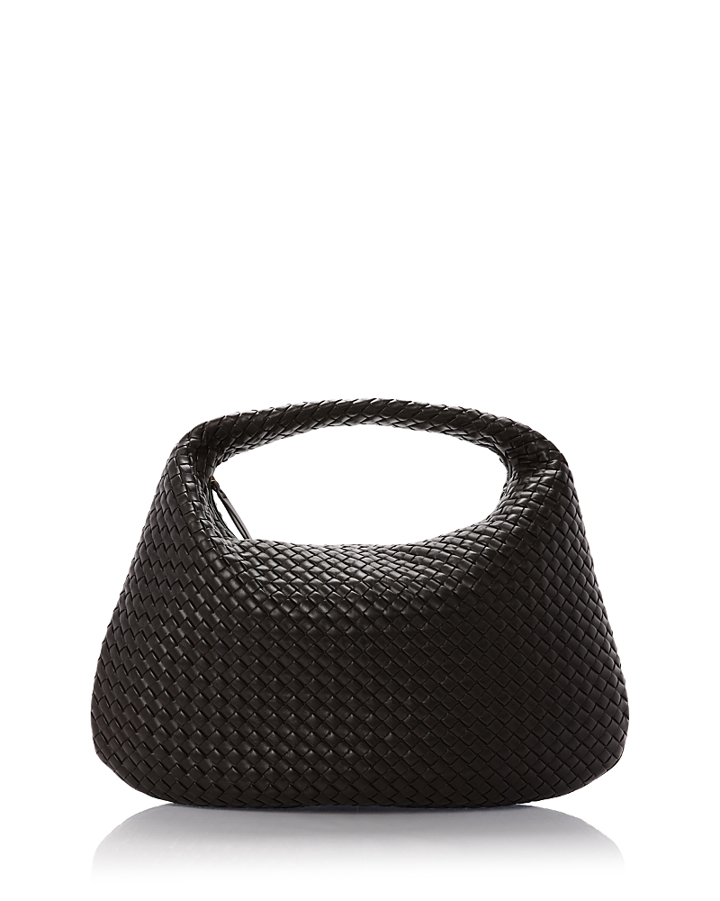 Bottega Veneta Maxi Veneta Intrecciato Leather Shoulder Bag