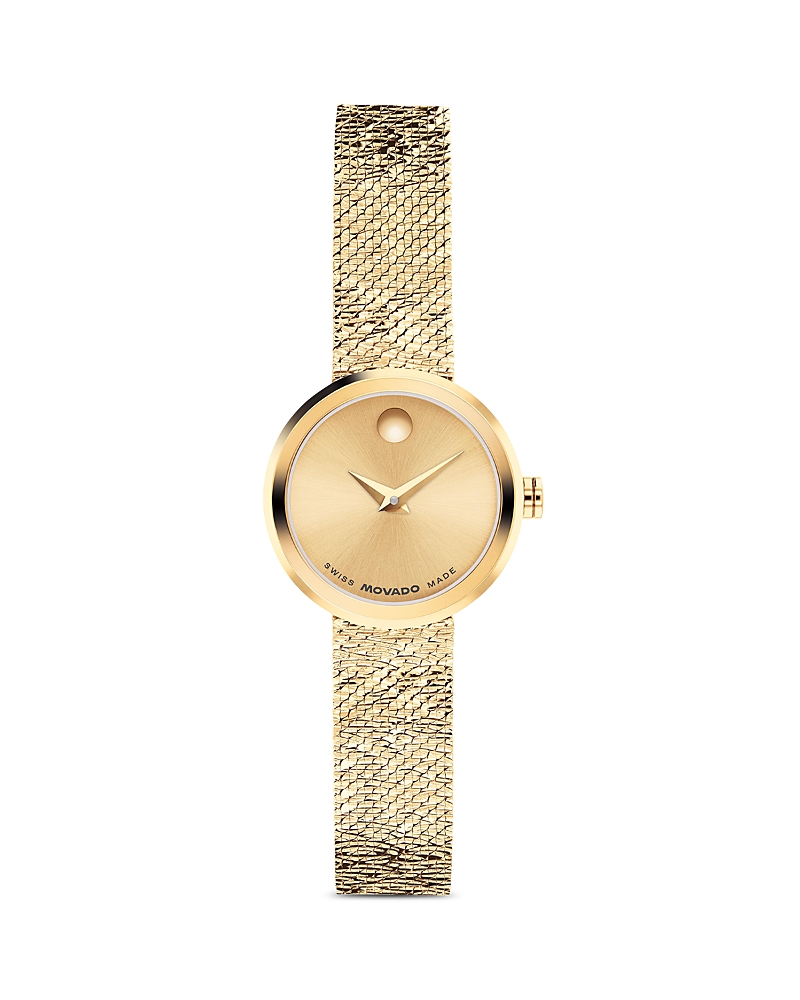 Movado Museum Velura Mini Watch, 21mm