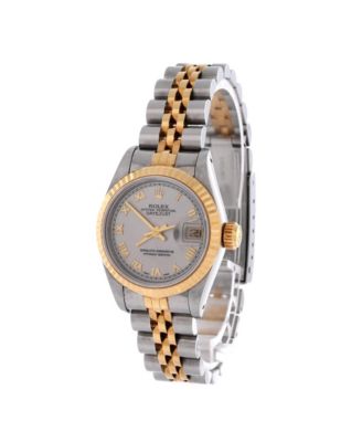  Oyster Perpetual Datejust Automatic Watch in Stainless Steel and Gold 26mm