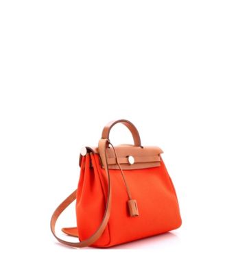 31 Herbag Zip Leather and Toile