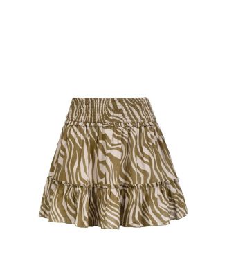  Devon Tiered Mini Skirt