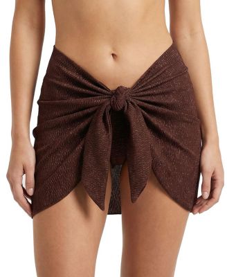 Liv Metallic Cover-Up Swim Sarong