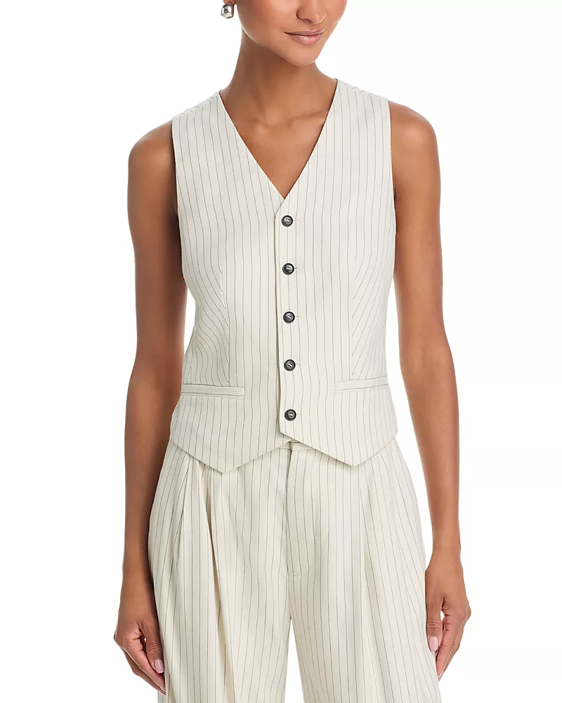 Frame The Pinstripe Avenue Vest