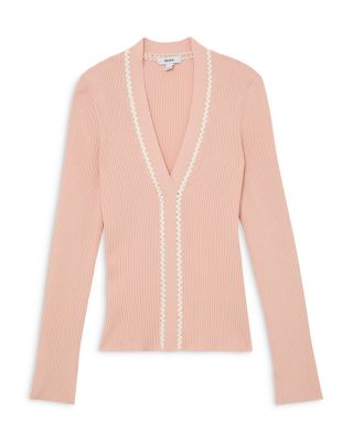 Lauri Craft Stitch Trim Top