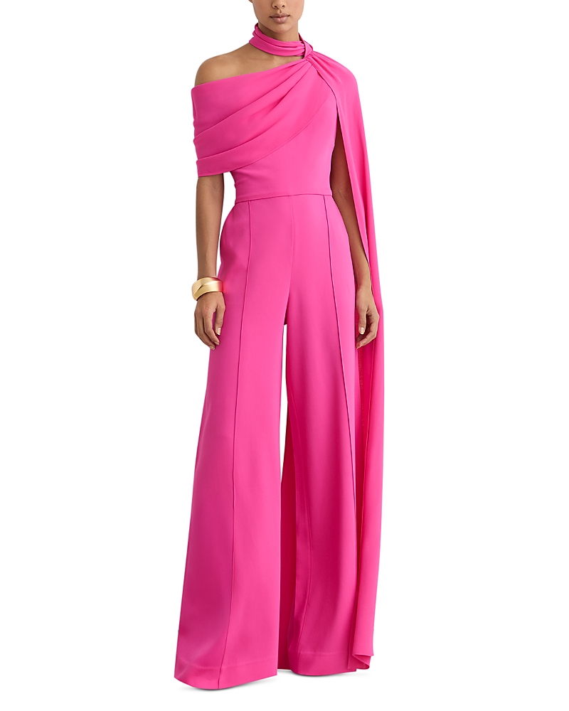 Reiss Carrie Draped Asymmetric Jumpsuit