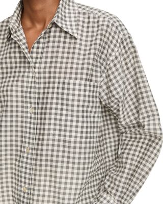 Cropped Long Sleeve Shirt