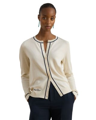 Two Tone Cardigan Sweater 