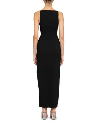Boat Neck Maxi Dress