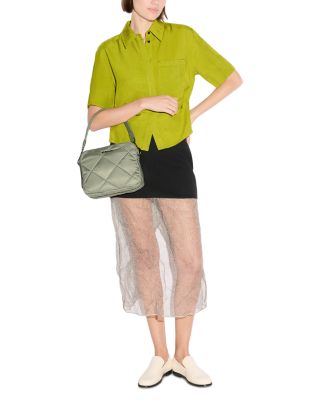 Madison Small Quilted Nylon Crossbody Bag