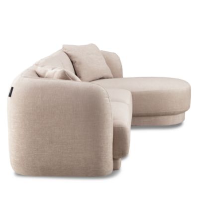 Nonna Three Piece Fabric Sectional - Exclusive