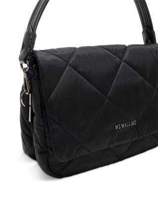 Madison Small Quilted Nylon Crossbody Bag