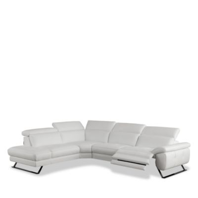 Tremezzo Three Piece Leather Sectional - Exclusive