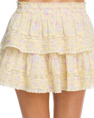 xRuffle Mini Skirt