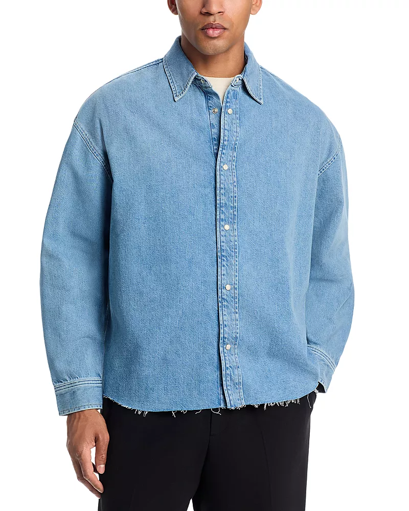 Frame Relaxed Fit Denim Shirt
