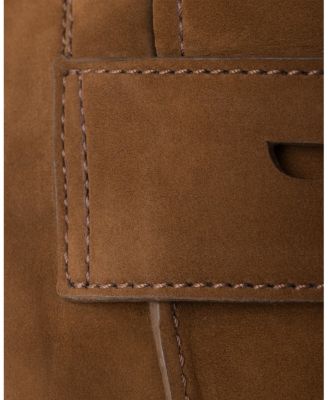  Women's Shuffle Nubuck Leather Loafers