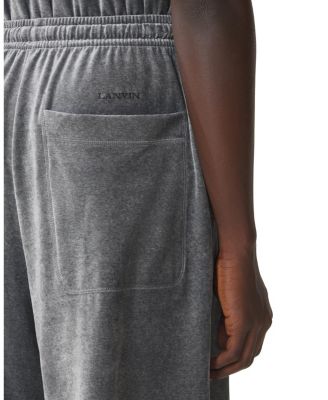 Velvet Bermuda Shorts