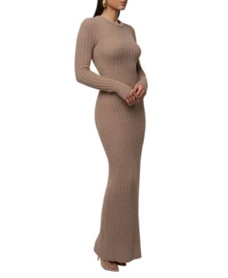  First Class Ribbed Maxi Dress