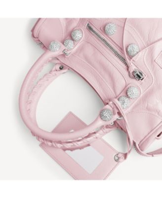 Le City Bag Small Giant Studs With Rhinestones