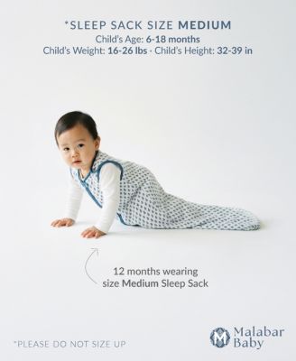  TOG 0.6 Sleep Sack - GOTS Certified Organic Cotton, Baby