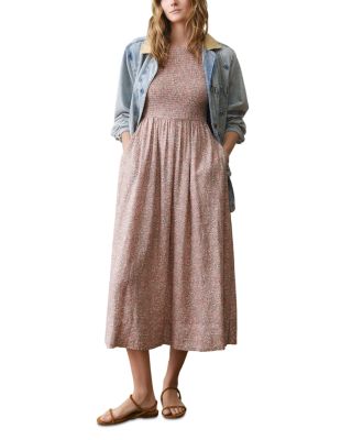 Darcy Smocked Maxi Dres